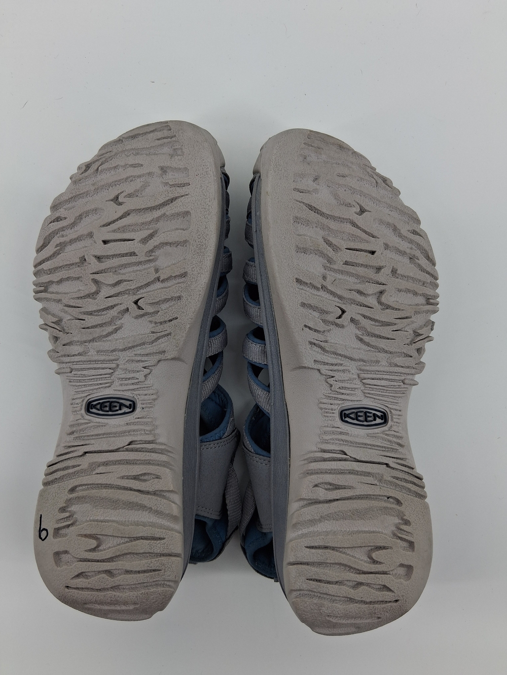 Keen Women's Light Gray Strappy Sport Sandals